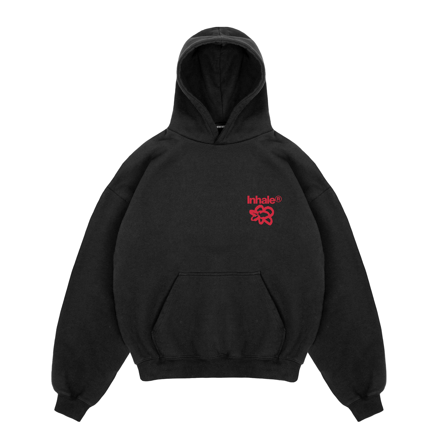 Inhaler - Logo Flower Hoodie in Black