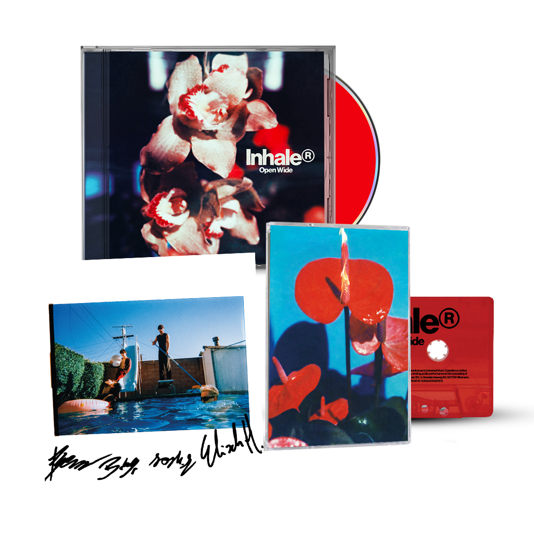 Open Wide Standard CD, Store Exclusive Cassette + Signed Art Card