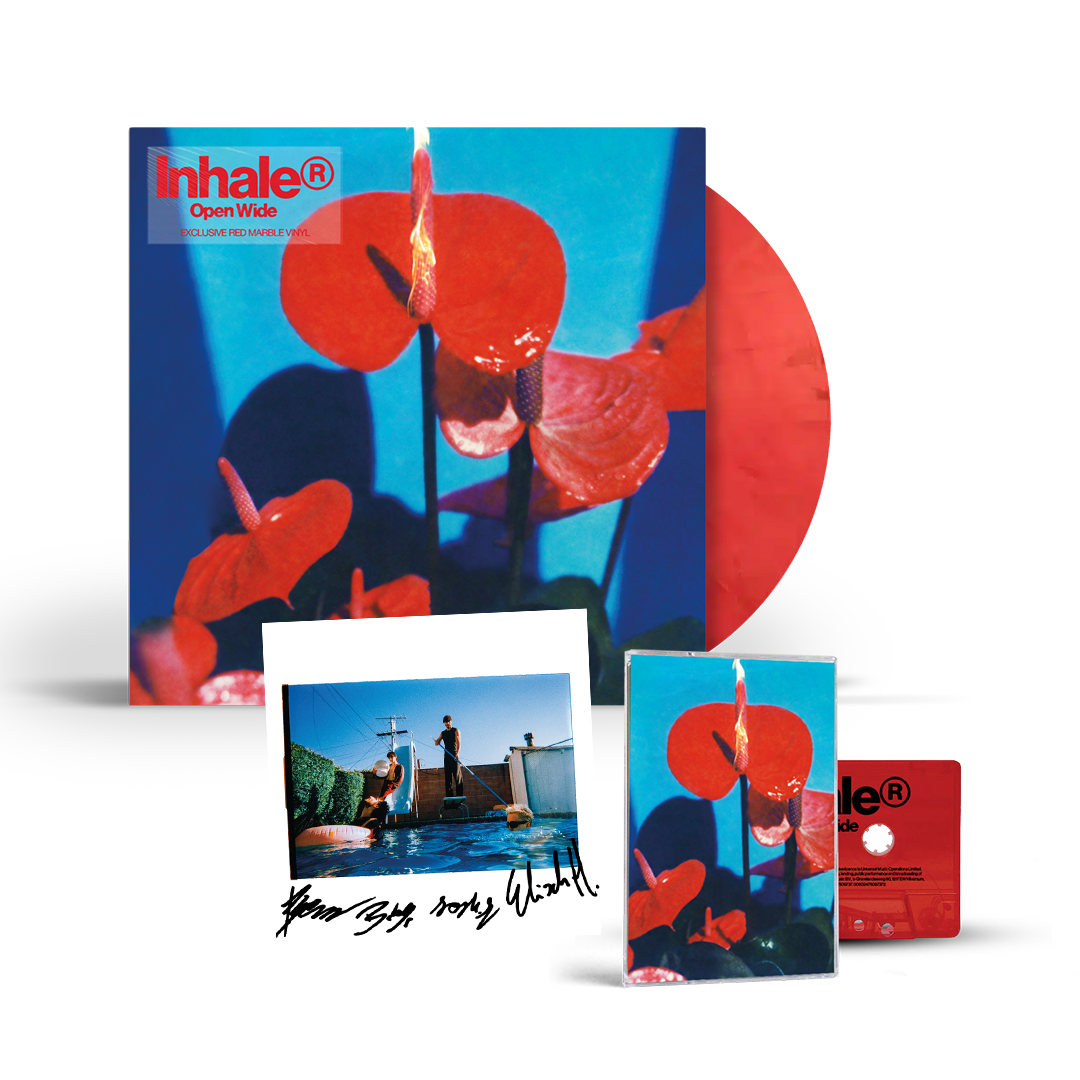 Open Wide Store Exclusive Vinyl, Store Exclusive Cassette + Signed Art Card